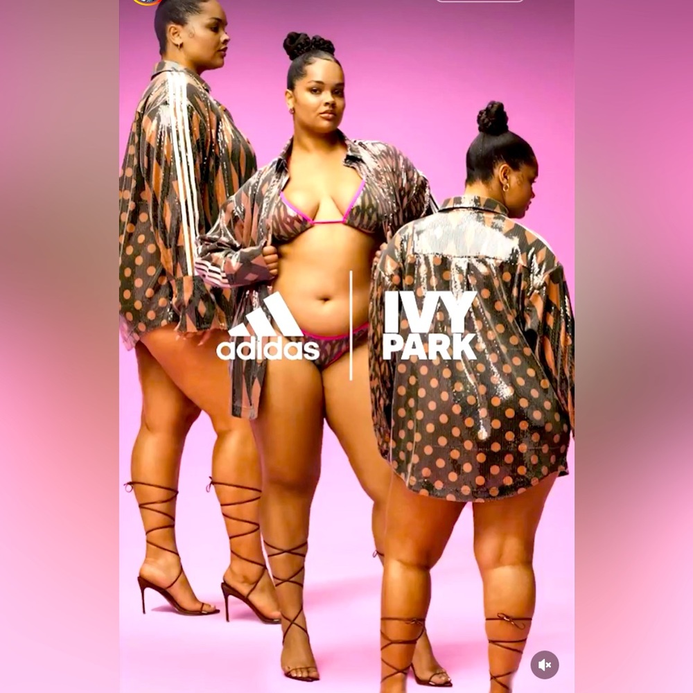 Ivy Park Sequin Button-up